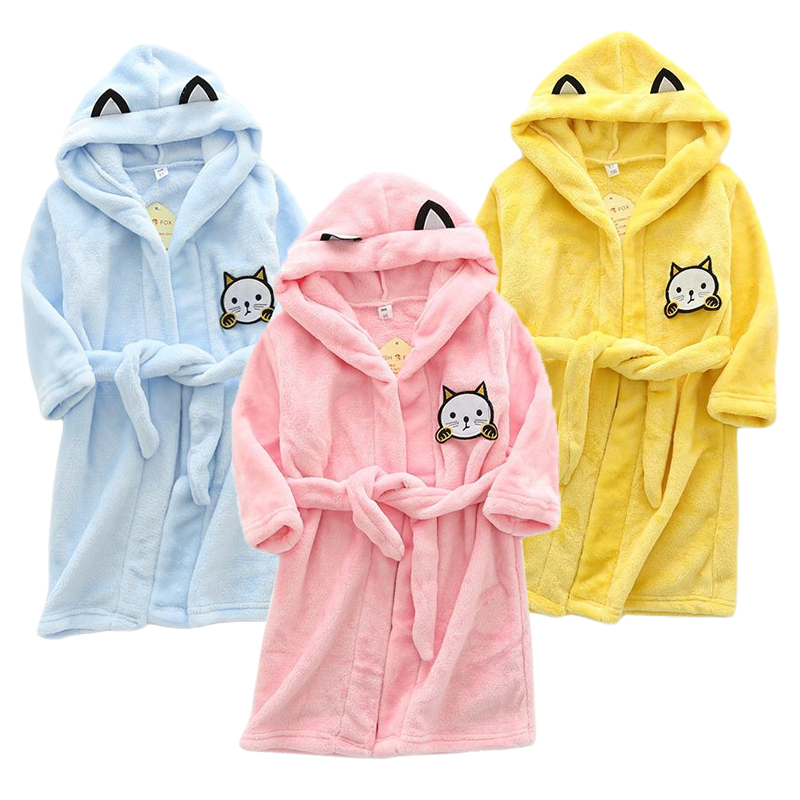 Winter Clothing Baby Boy - Kinder Cartoon Katze Roben Neue Winter