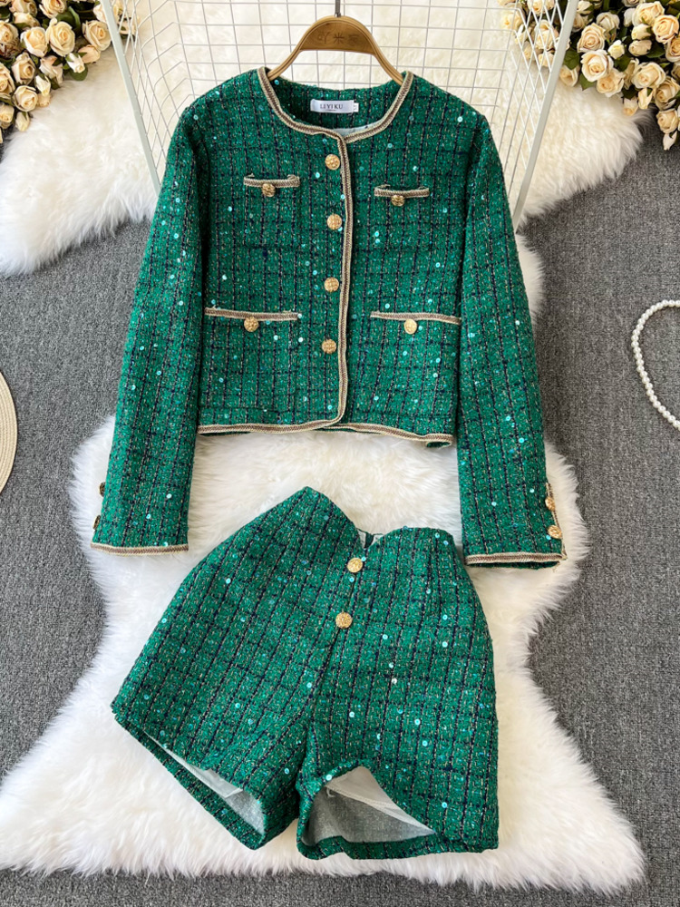 Winter Clothing Kit - Herbst Winter Dame Zwei Stück Outfit