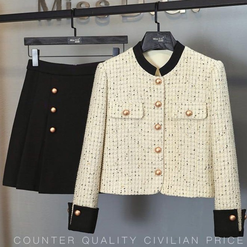 Jack Winter Clothing - Frauen Elegante Chic Duftenden Y2K Anzug