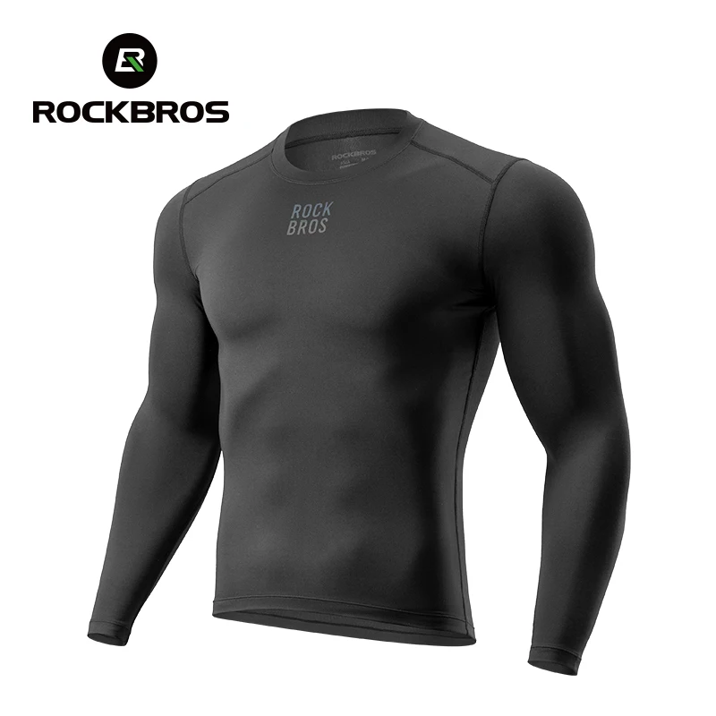 Winter Clothing Hiking - ROCKBROS Winter Warme Fahrrad-Baselayer Thermische Fleece