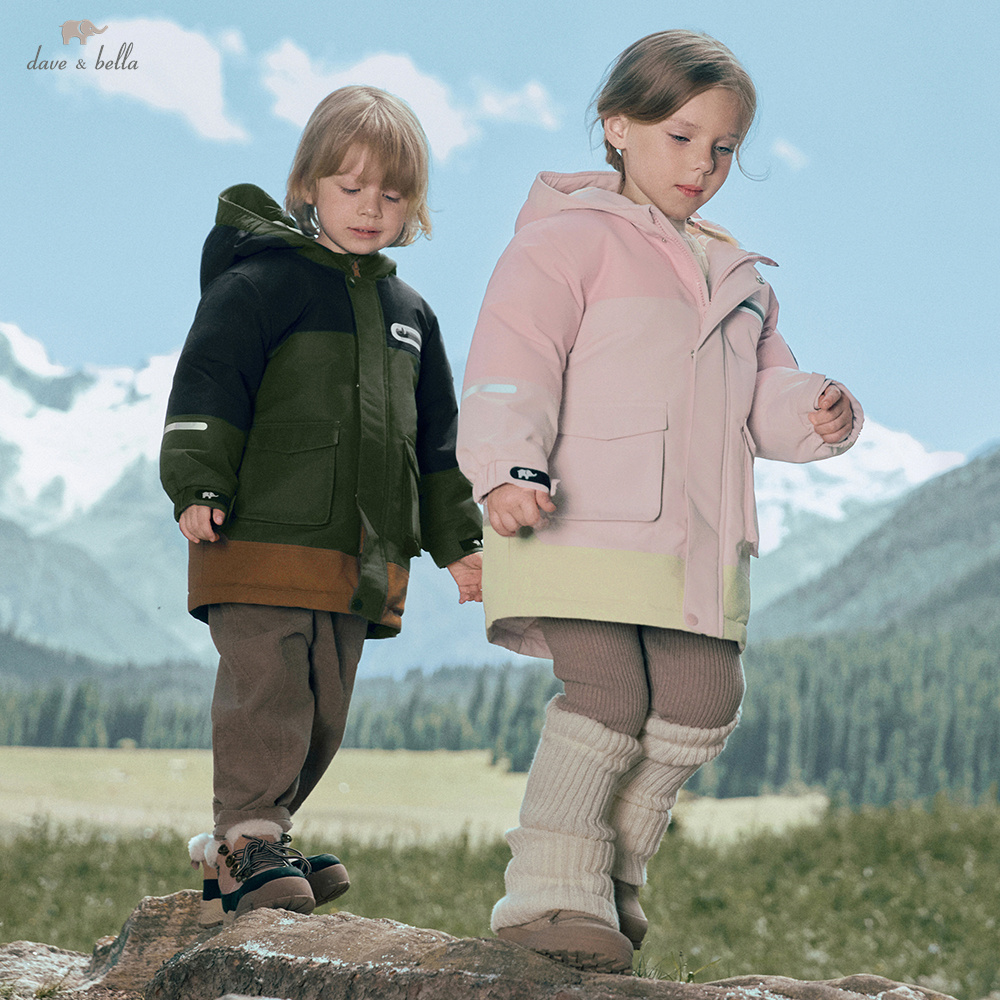 Winter Clothing Baby Boy - Dave Bella Kinder Daunenjacke Winter Jungen
