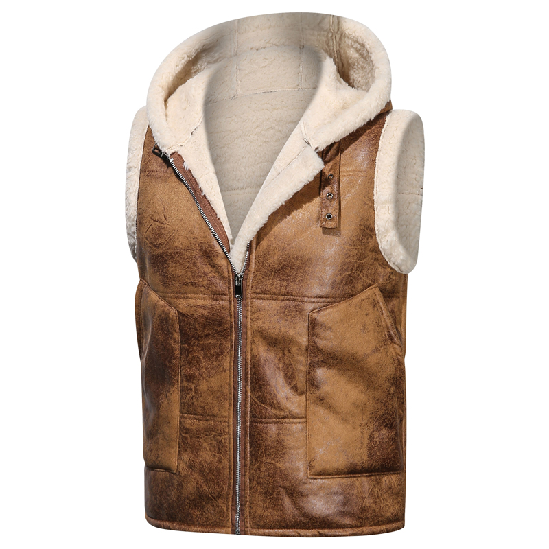 Jack Winter Clothing - Herren Hohe Qualität Leder Jacken Winter