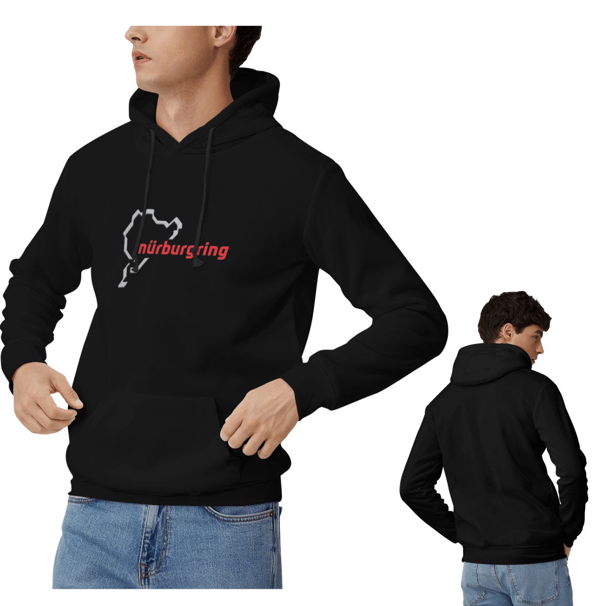 Winter Clothing Germany - Rennstrecke Deutschland Nürburgring Hoodies Männer Frauen