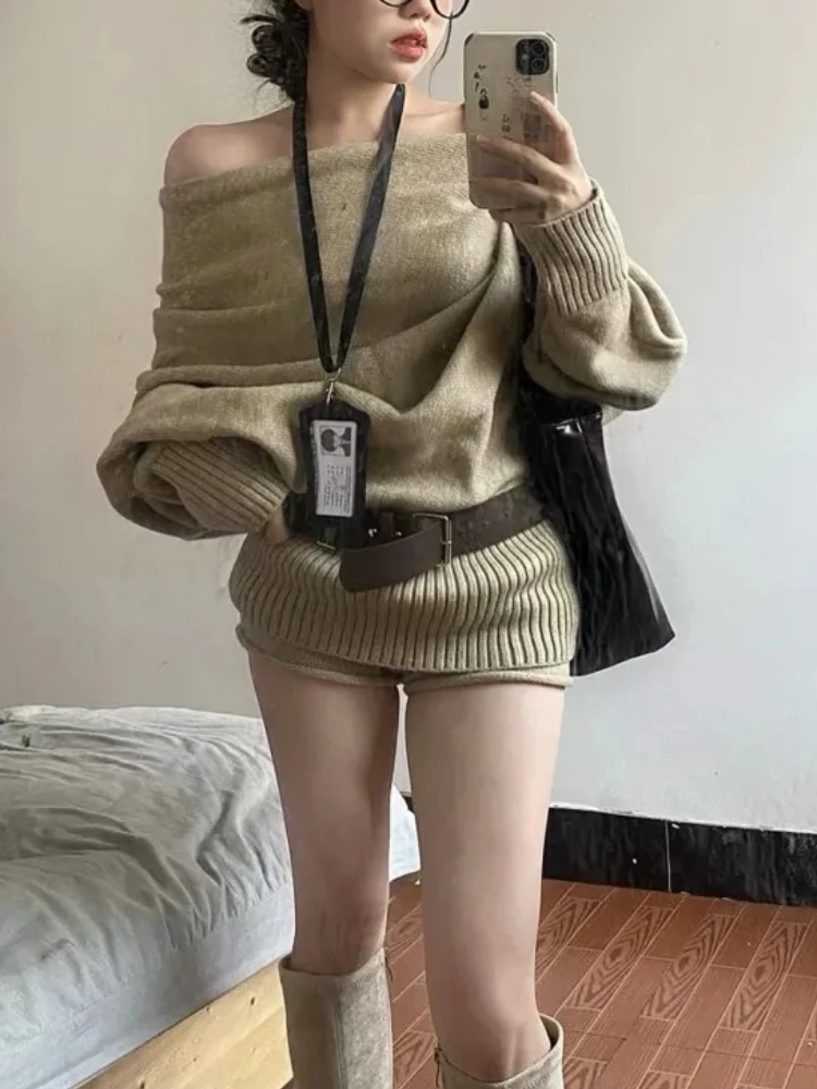 Winter Clothing Kit - Autumn Winter Korean Knit Outfits 2