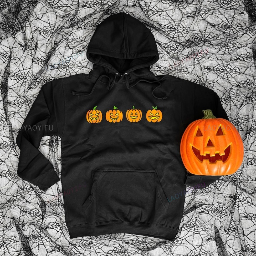 Jack Winter Clothing - Kürbis-Halloween-Kapuzenpullover, gruselige Jack O' Lanterns, grafisch