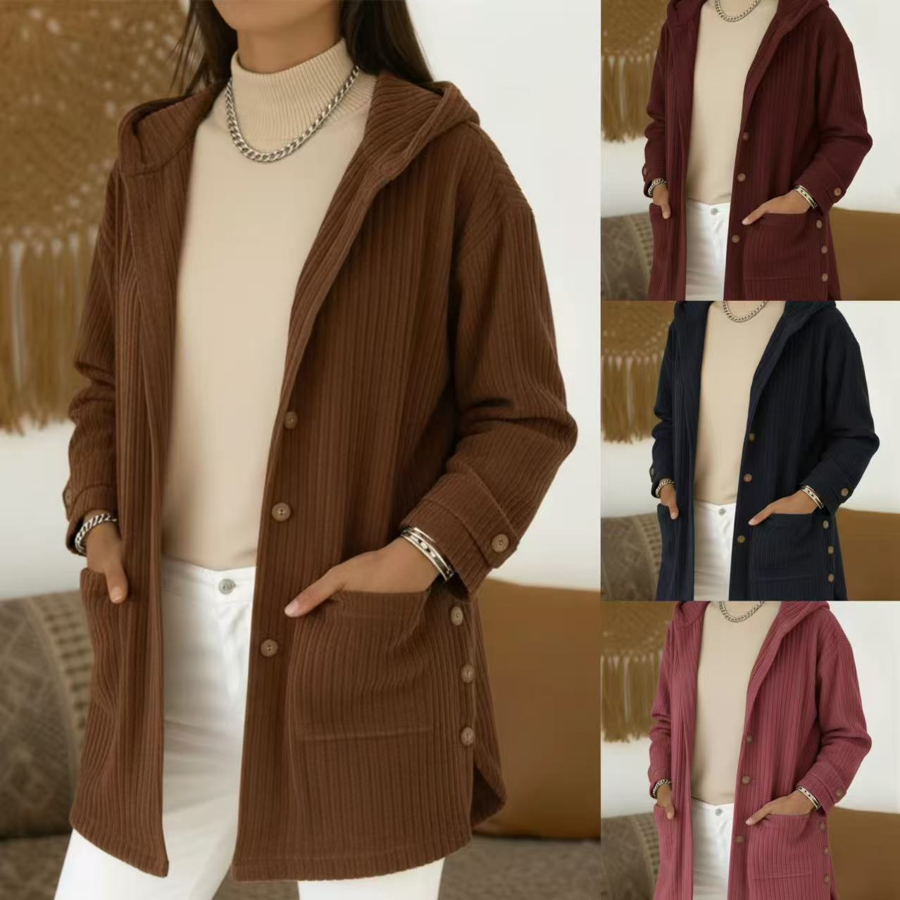Winter Clothing Amazon - 2025, europäischer und amerikanischer Außenhandel, Damenbekleidung,