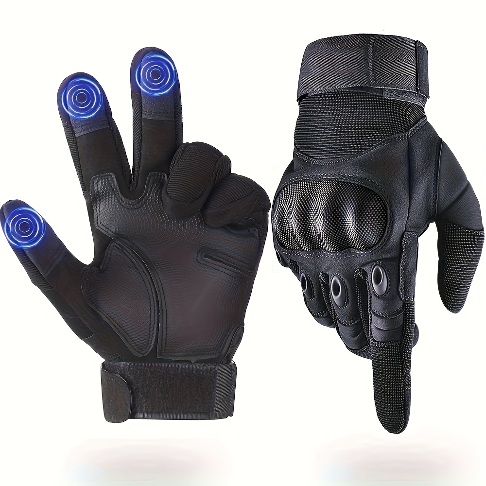 Knit Glove Touch Screen - Outdoor-Touchscreen-Handschuhe für Herren, vollfingerige taktische Handschuhe,
