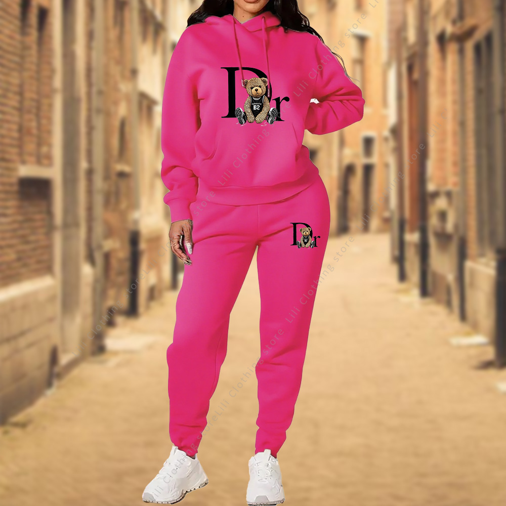 Winter Clothing Kit - Damen-Trainingsanzug, ästhetische Designer-Kleidung, hochwertige Hoodies, Sweatshirts,