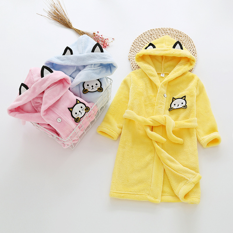 Kinder Cartoon Katze Roben Neu – Winter Clothing Baby Boy Bewertung und Preis