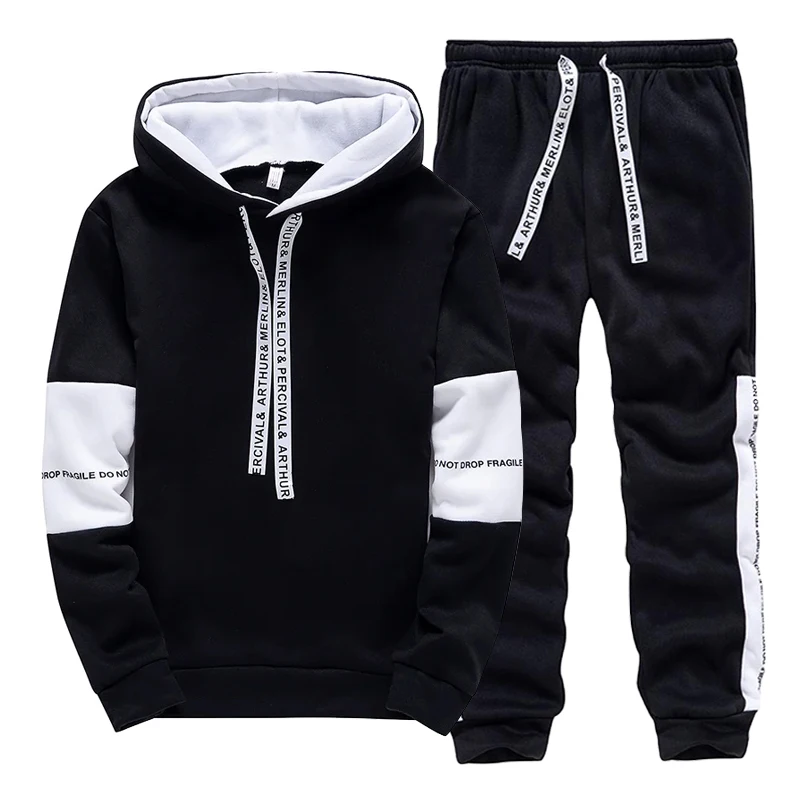 Schwarz-Weißer Herren-Training – Winter Clothing For Bewertung und Preis