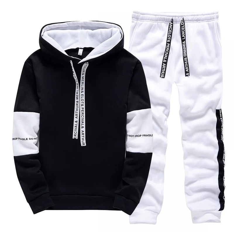 Schwarz-Weißer Herren-Training – Winter Clothing For Bewertung und Preis
