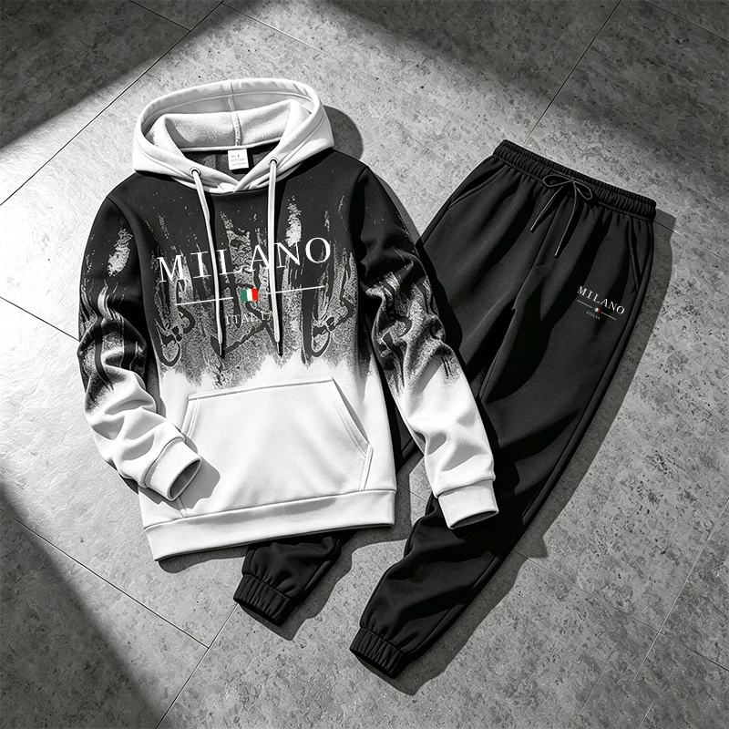 Splashed Ink Herren-Hoodie-Tra – Winter Clothing For Bewertung und Preis