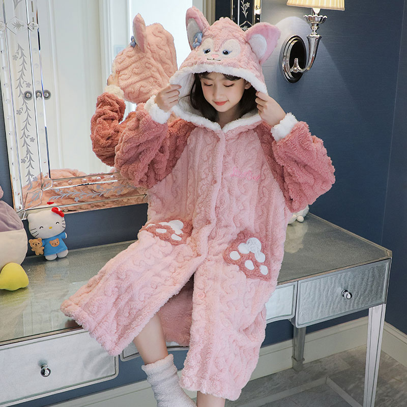 Hello Kitty Miniso Korallenvli – Fleece Hoodie Lined Bewertung und Preis