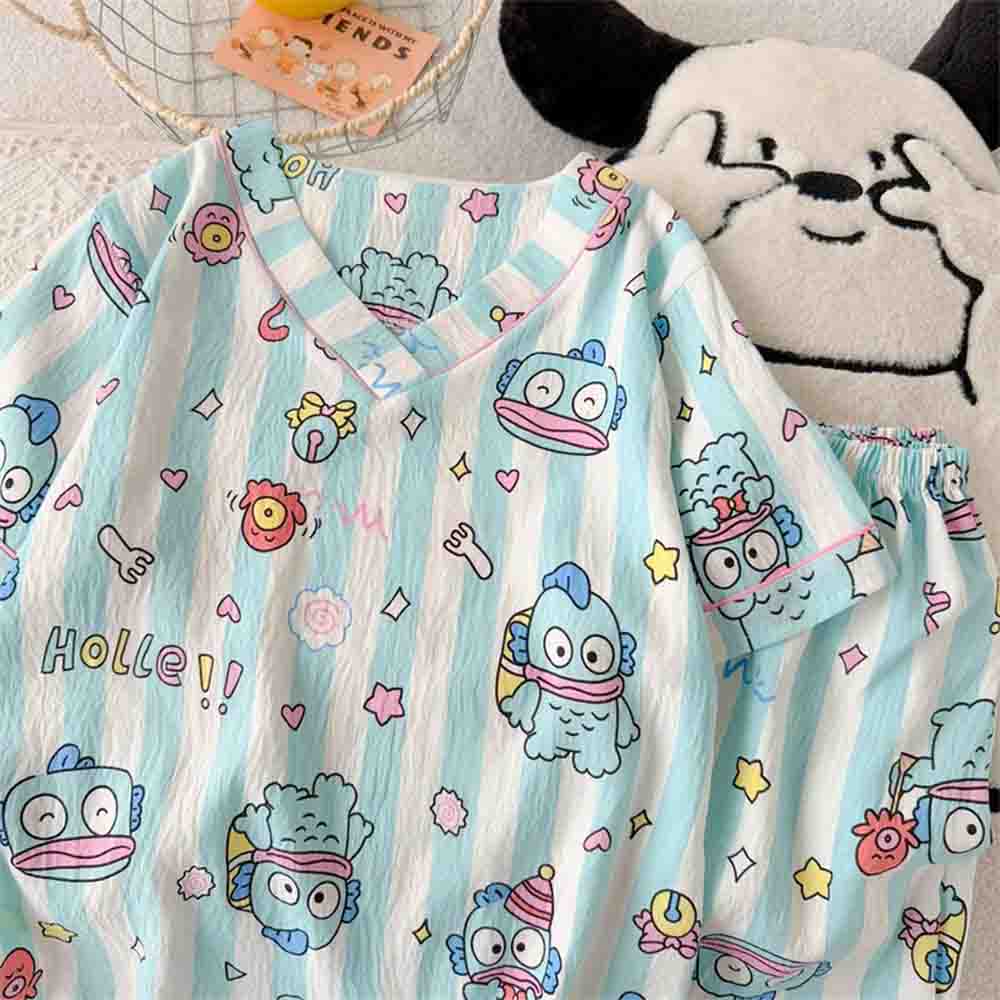 Sanrio Hangyodon Damen-Pyjama- – Winter Clothing Kit Bewertung und Preis