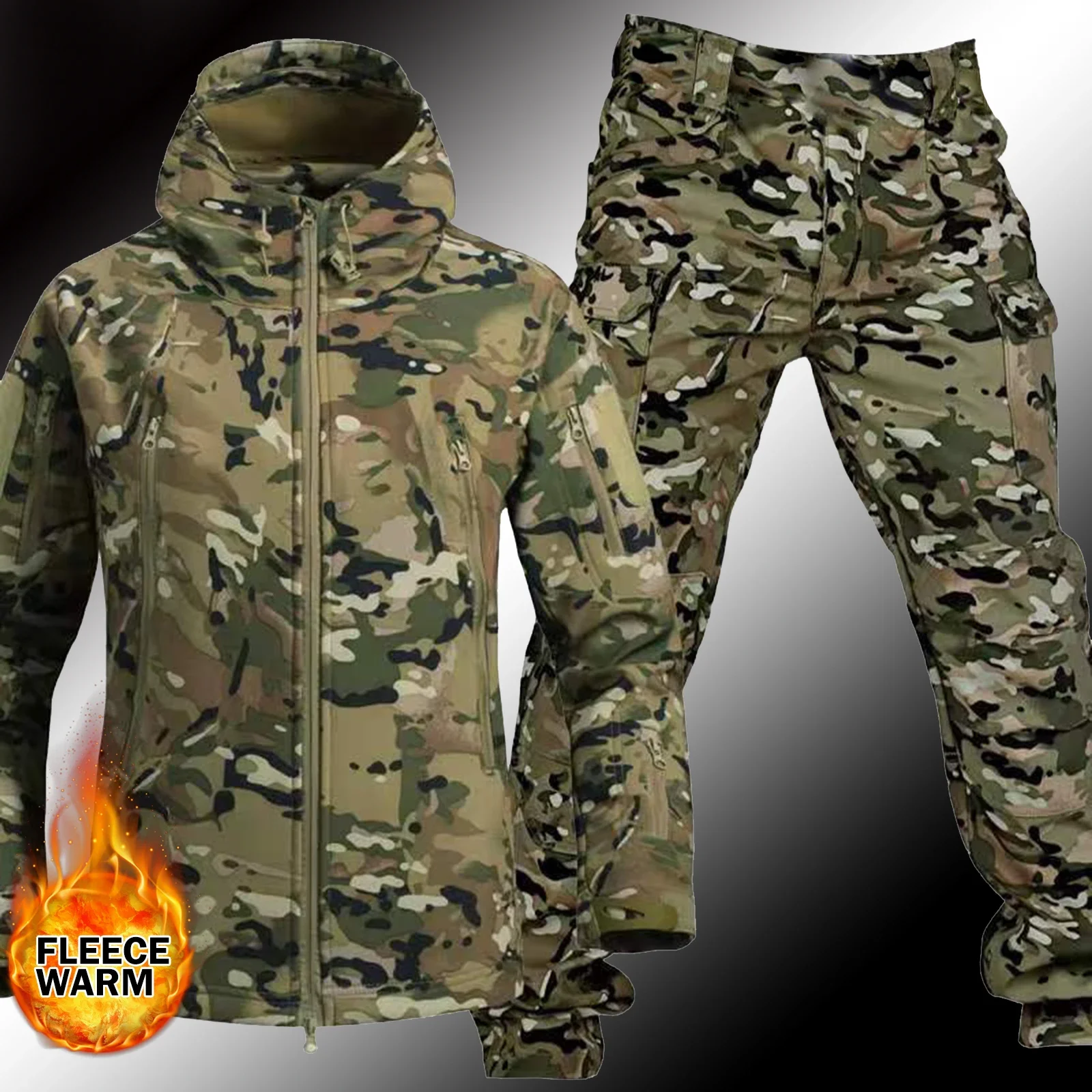 Männer verdicken Soft shell Wi – Winter Clothing Hiking Bewertung und Preis