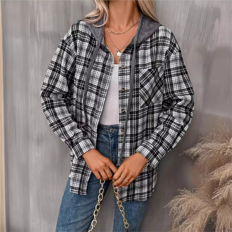 2024 frauen Mit Kapuze Blusen  – Jack Winter Clothing Bewertung und Preis