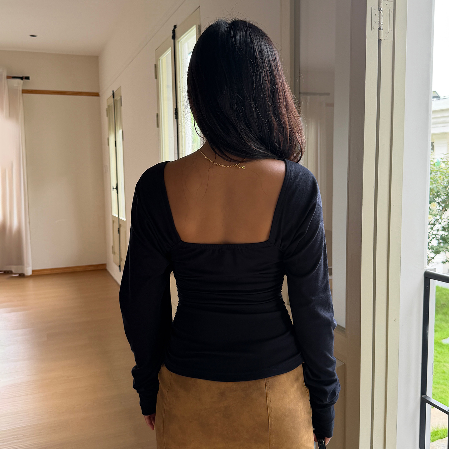 Elegante V-Ausschnitt-Oberteil – Winter Clothes Bewertung und Preis
