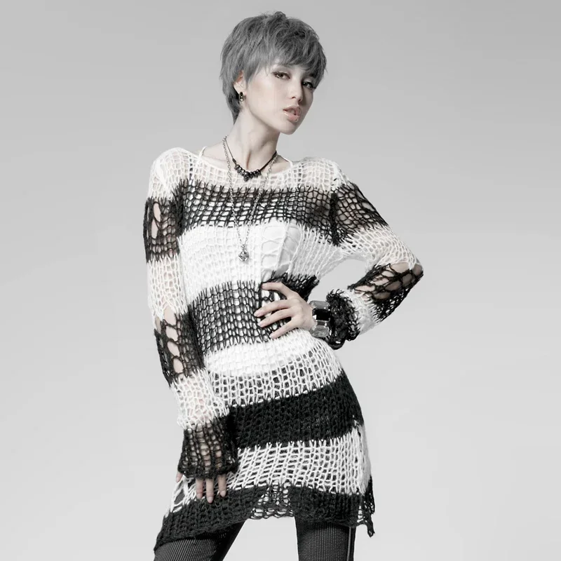 Punk Rave Frauen Punk gebroche – Winter Clothing Visuals Bewertung und Preis