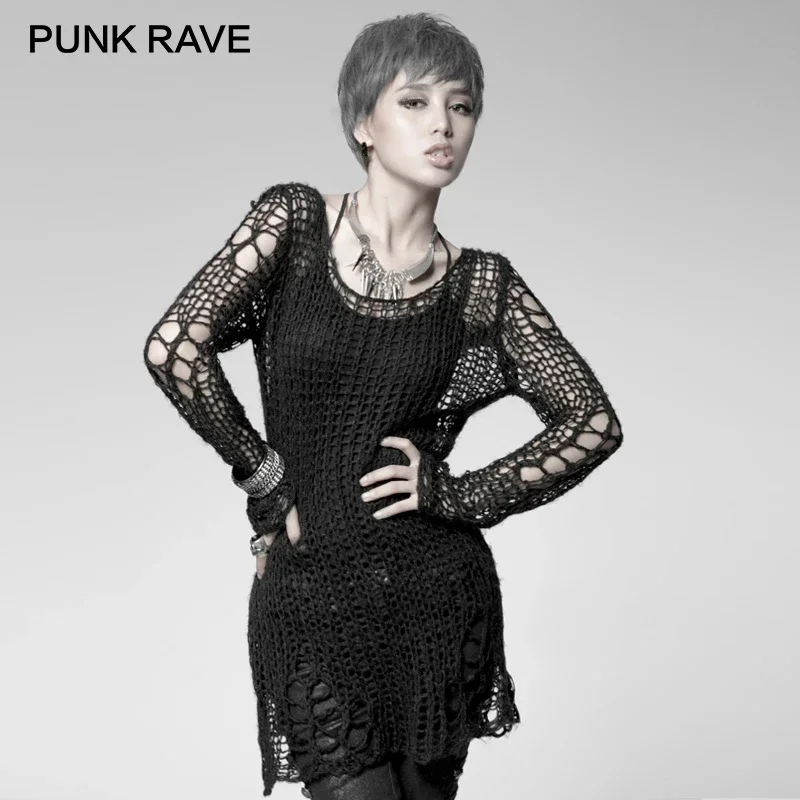 Punk Rave Frauen Punk gebroche – Winter Clothing Visuals Bewertung und Preis