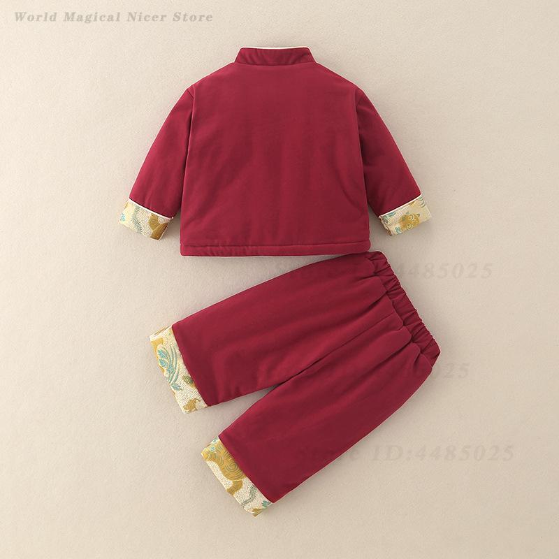 Herbst Winter Dicker Tang-Anzu – Winter Clothing Baby Boy Bewertung und Preis