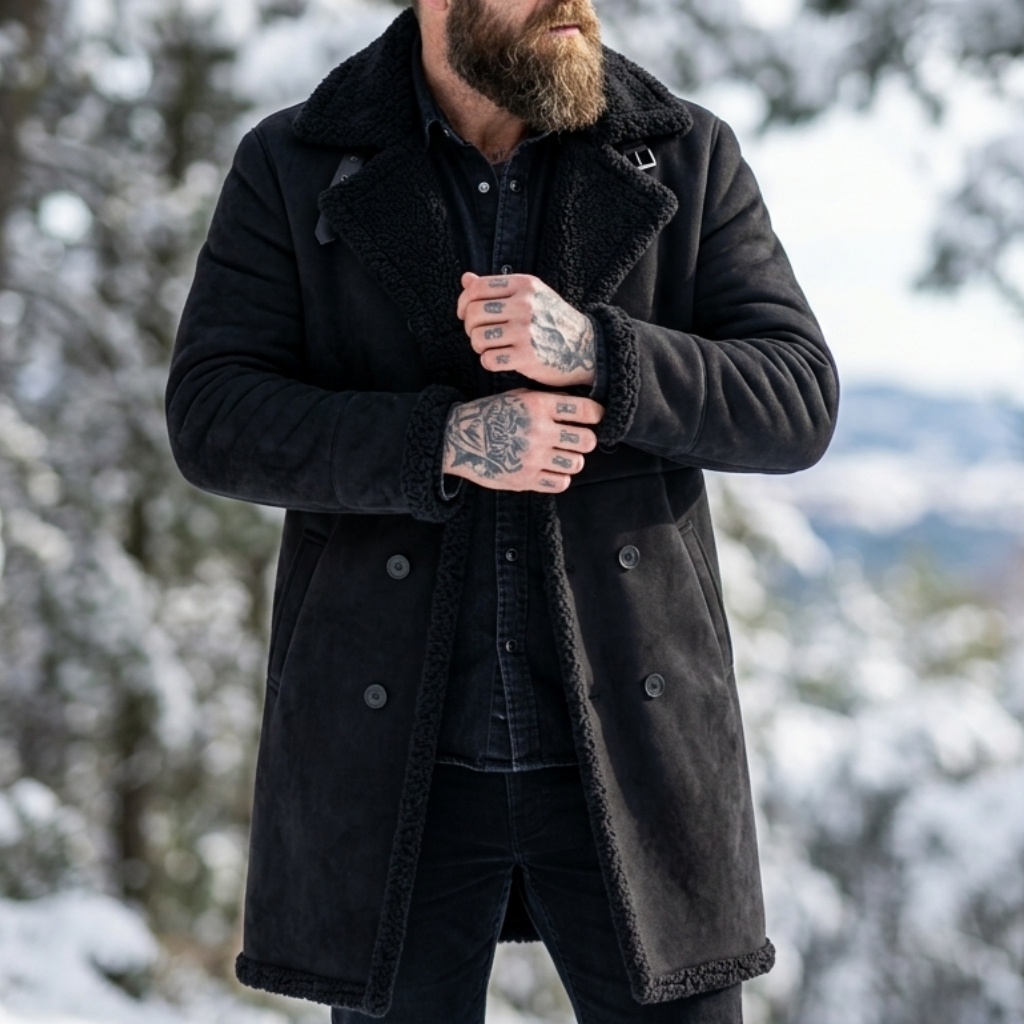 Herren Kunstwildleder Pelzgefü – Winter Clothing Hiking Bewertung und Preis