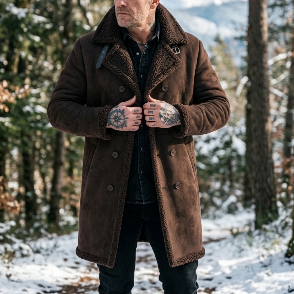Herren Kunstwildleder Pelzgefü – Winter Clothing Hiking Bewertung und Preis