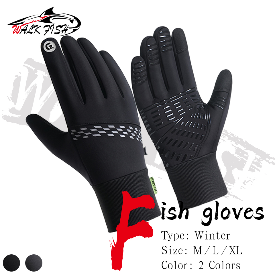 WALK FISH Angelhandschuhe halt – Knit Glove Touch Screen Bewertung und Preis