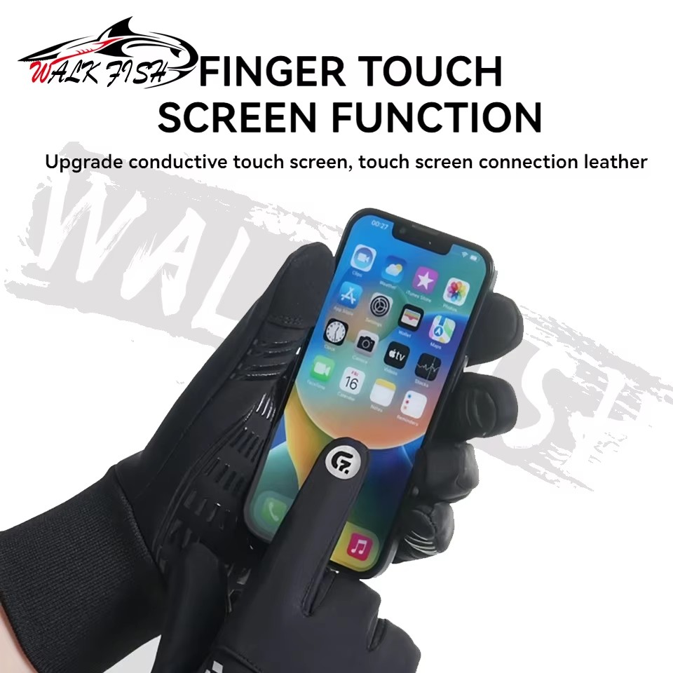 WALK FISH Angelhandschuhe halt – Knit Glove Touch Screen Bewertung und Preis