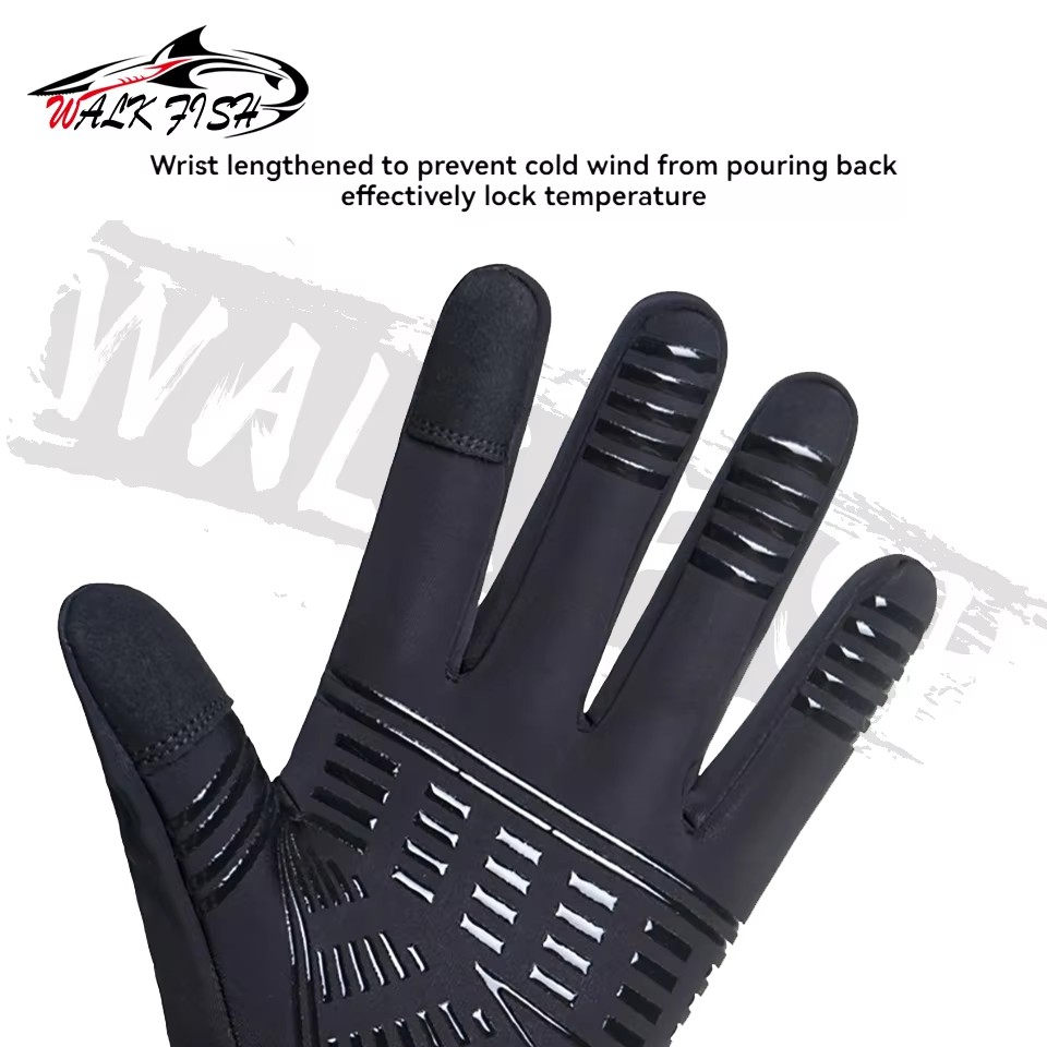 WALK FISH Angelhandschuhe halt – Knit Glove Touch Screen Bewertung und Preis