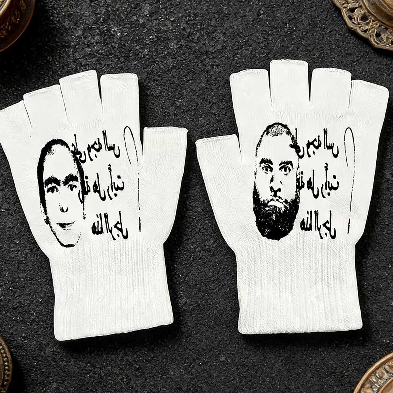 Y2K Retro Bedruckte Fingerlose – Knit Glove Touch Screen Bewertung und Preis