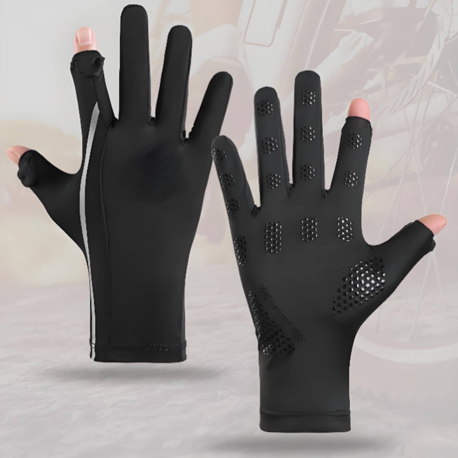 Vollfinger-Handschuhe, dehnbar – Knit Glove Touch Screen Bewertung und Preis
