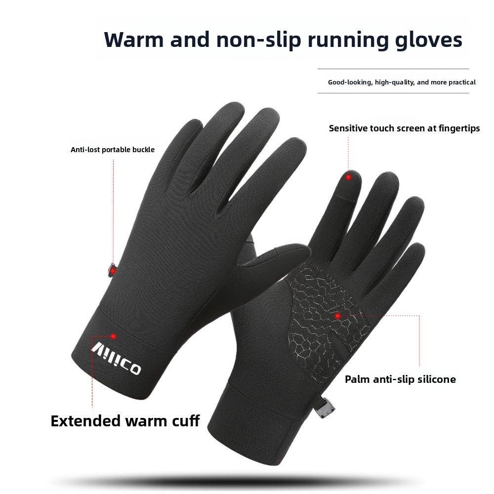 Winter warme gestrickte Anti-R – Knit Glove Touch Screen Bewertung und Preis