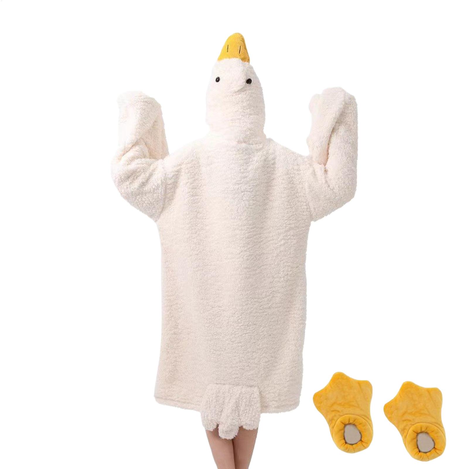 Tragbare Decke, Gänse-Robe, Ko – Fleece Hoodie Lined Bewertung und Preis