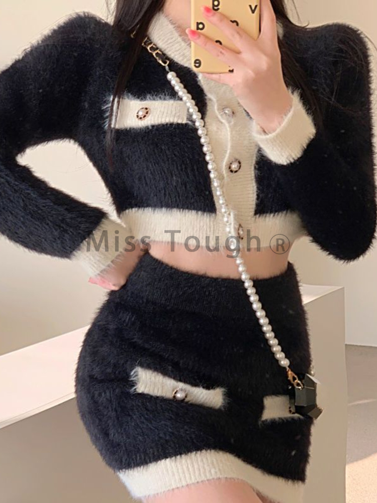 Winter flauschig gestrickt 2 S – Winter Clothing Sale Bewertung und Preis