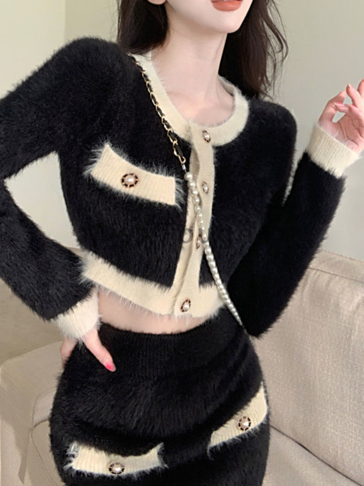 Winter flauschig gestrickt 2 S – Winter Clothing Sale Bewertung und Preis