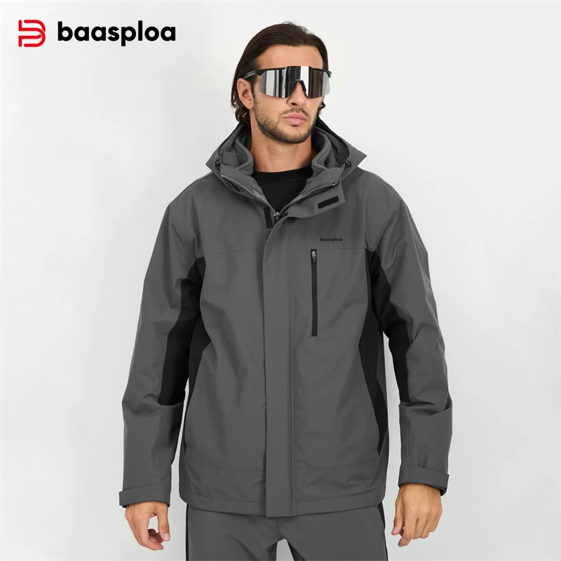 Baasploa Neue Männer Jacke Out – Fleece Hoodie Lined Bewertung und Preis