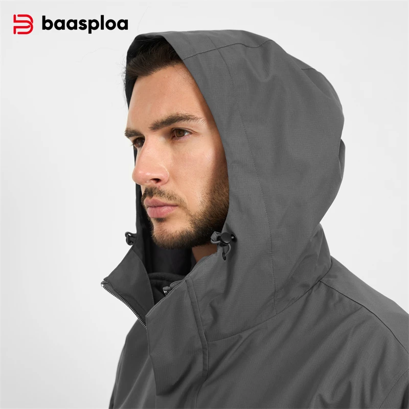 Baasploa Neue Männer Jacke Out – Fleece Hoodie Lined Bewertung und Preis