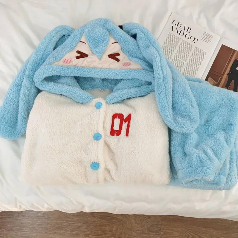 Hatsune Miku Cartoon-Animation – Fleece Hoodie Lined Bewertung und Preis