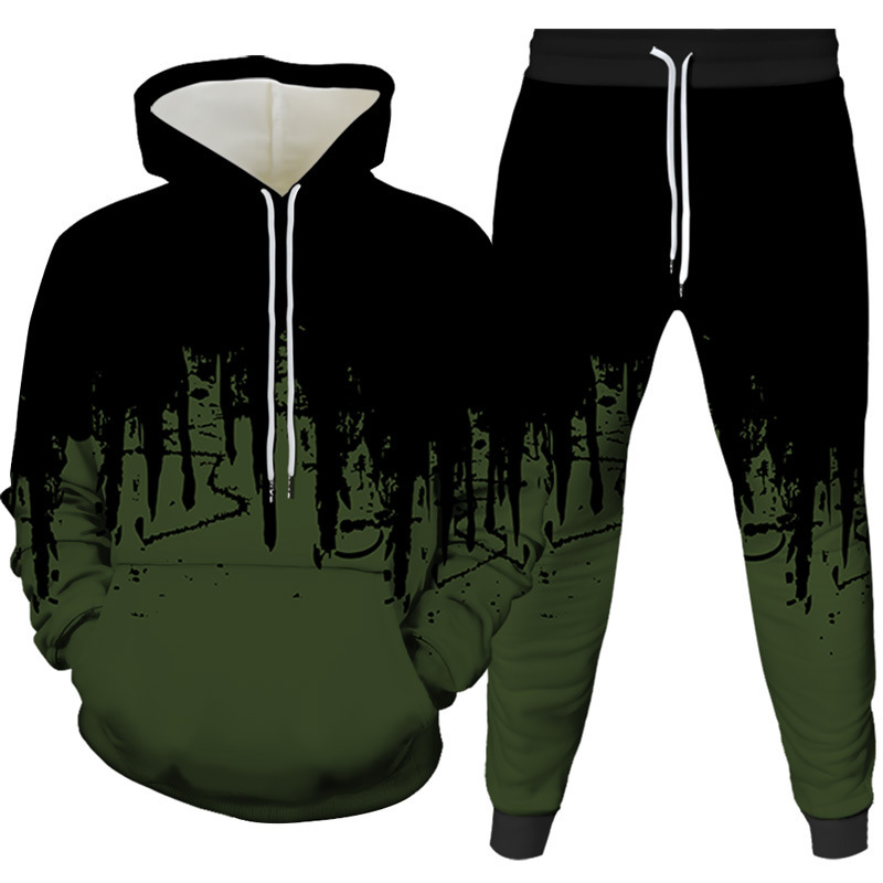 Tinte Malerei 3D Gedruckt Hood – Winter Clothing For Bewertung und Preis