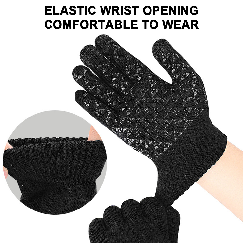 5–1 Paar USB-beheizte Strickha – Knit Glove Touch Screen Bewertung und Preis