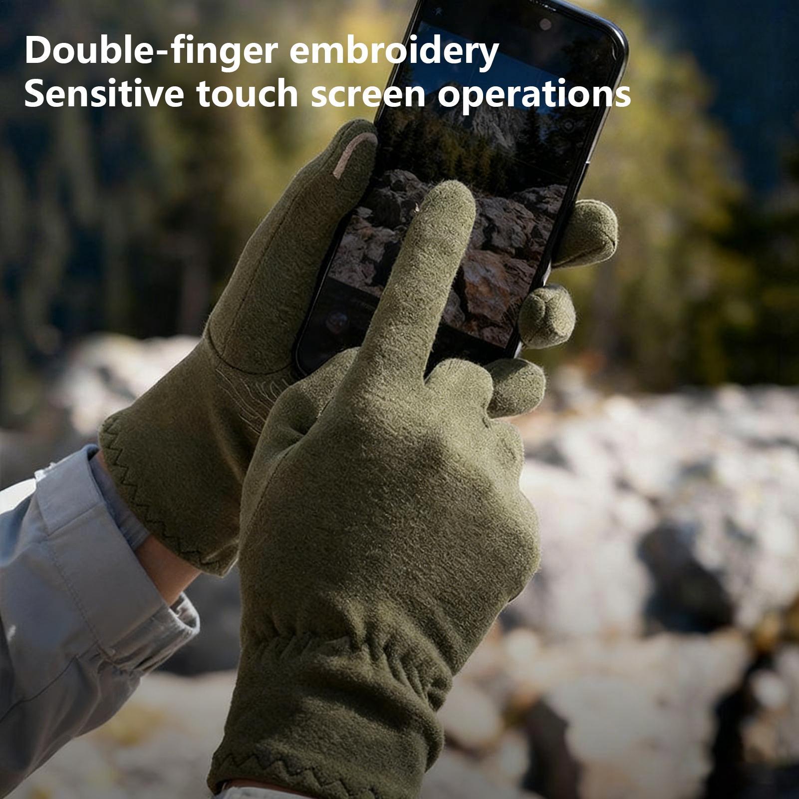 Touchscreen-Wanderhandschuhe f – Knit Glove Touch Screen Bewertung und Preis